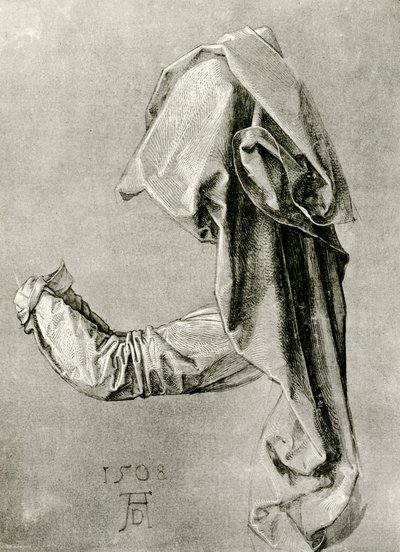 Drapery Study for an Apostle by Albrecht Dürer